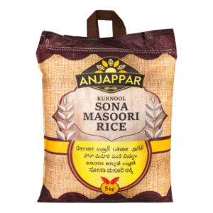 Anjappar Kurnoor Sona Masoori Rice- 10kg