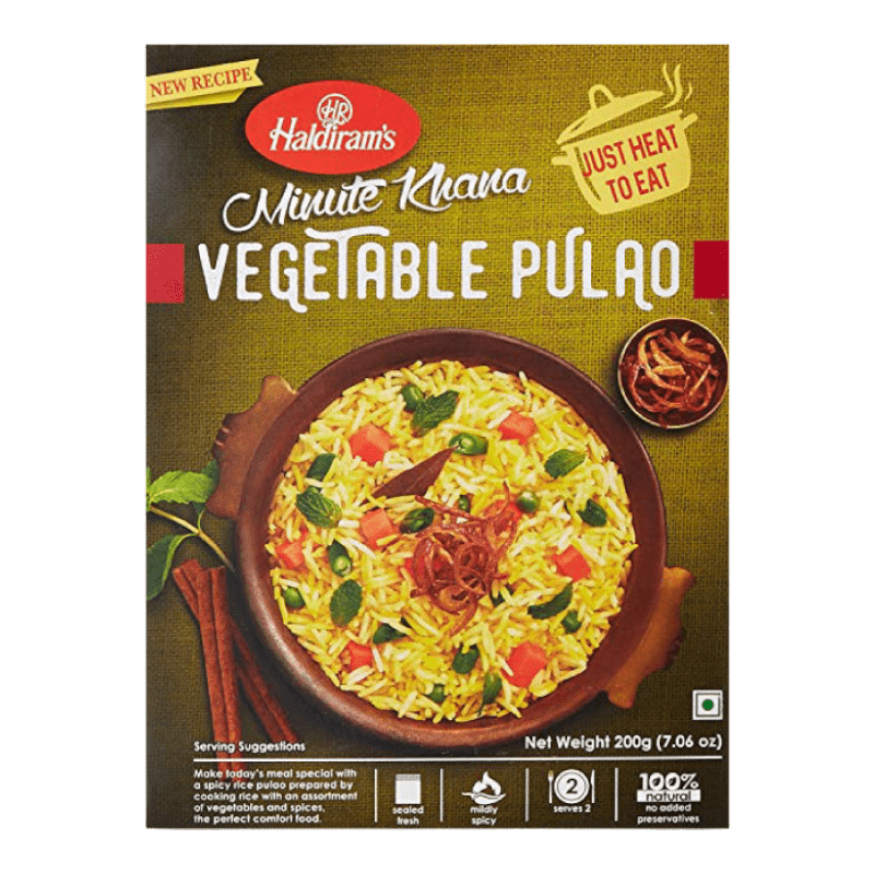 Haldiram RTE Veg Pulao- 200g