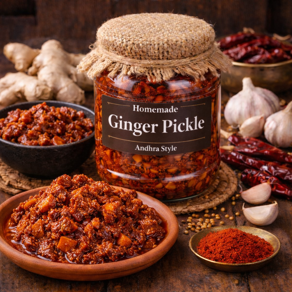 Home Made Ginger Pickle- 500g