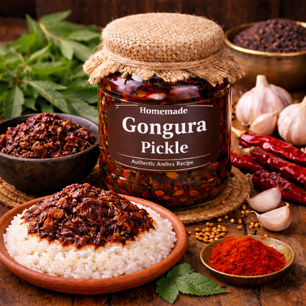 Home Made Gongura Pickle-500g