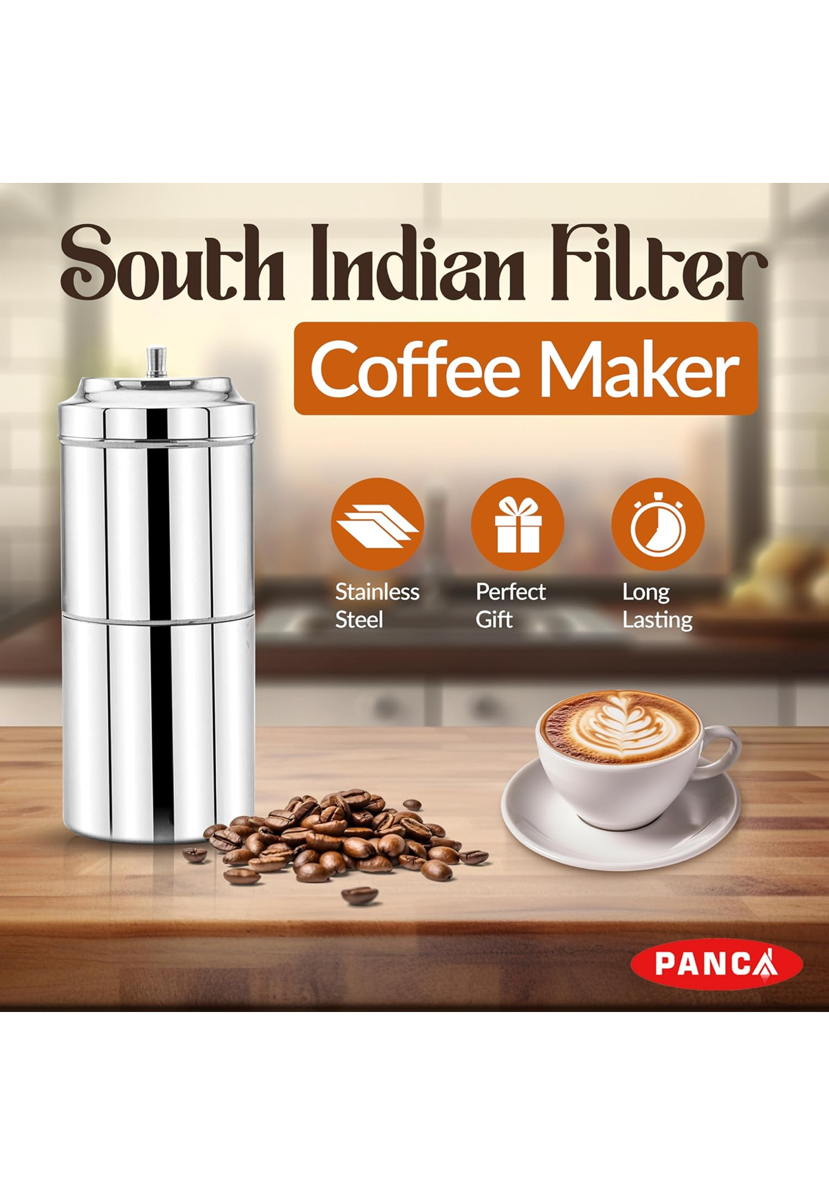 South Indian Filter Coffee Maker 200ML