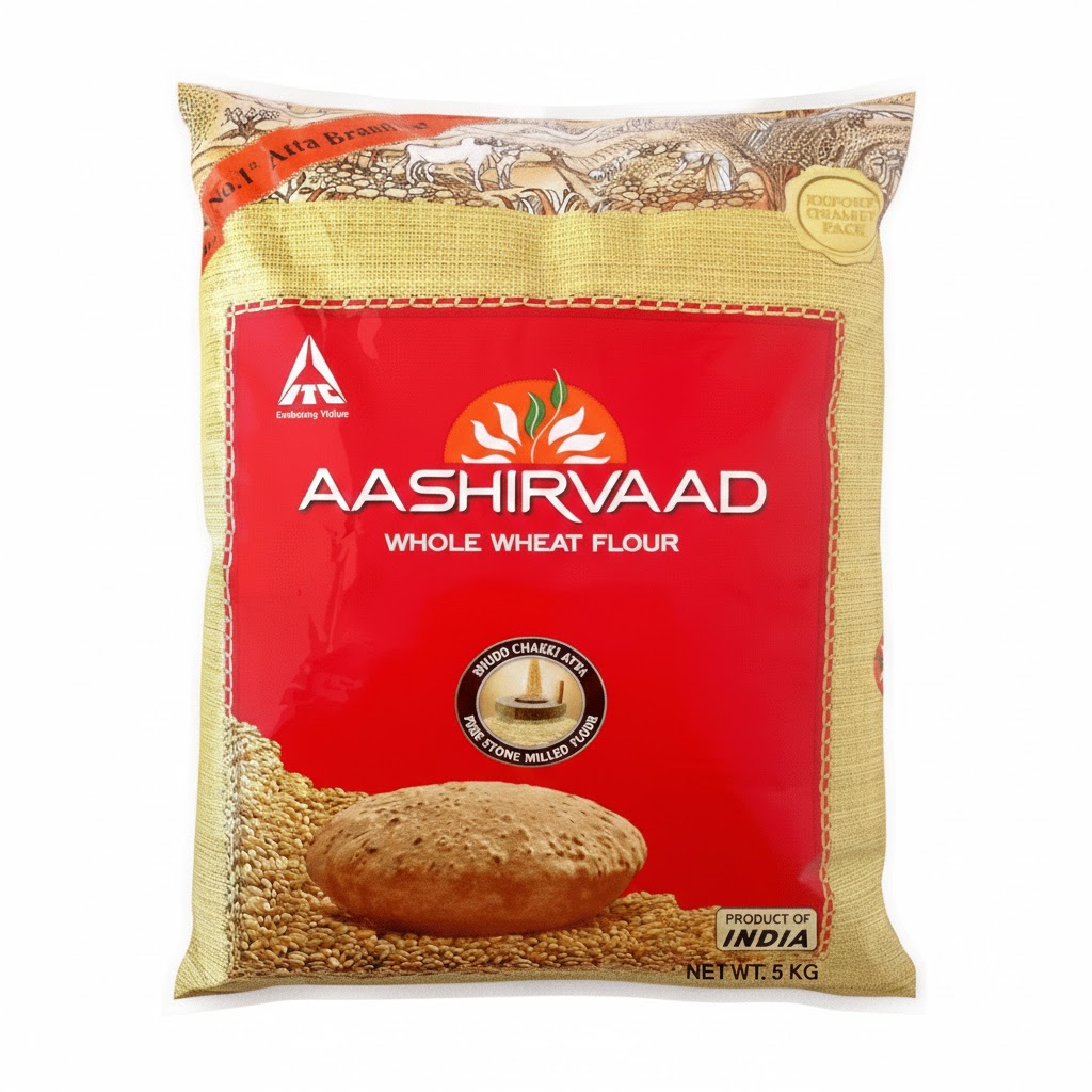 Aashirvaad Atta Whole Wheat-5kg